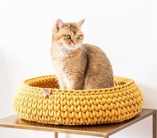 Panier fait main en coton recyclé - Oscar et Plume