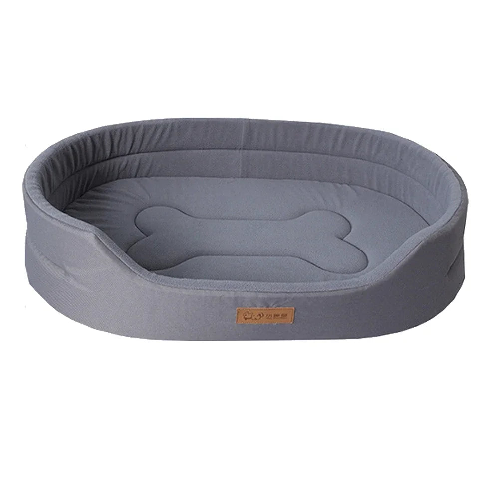 Panier lavable pour chien Oscar et Plume Gris / S