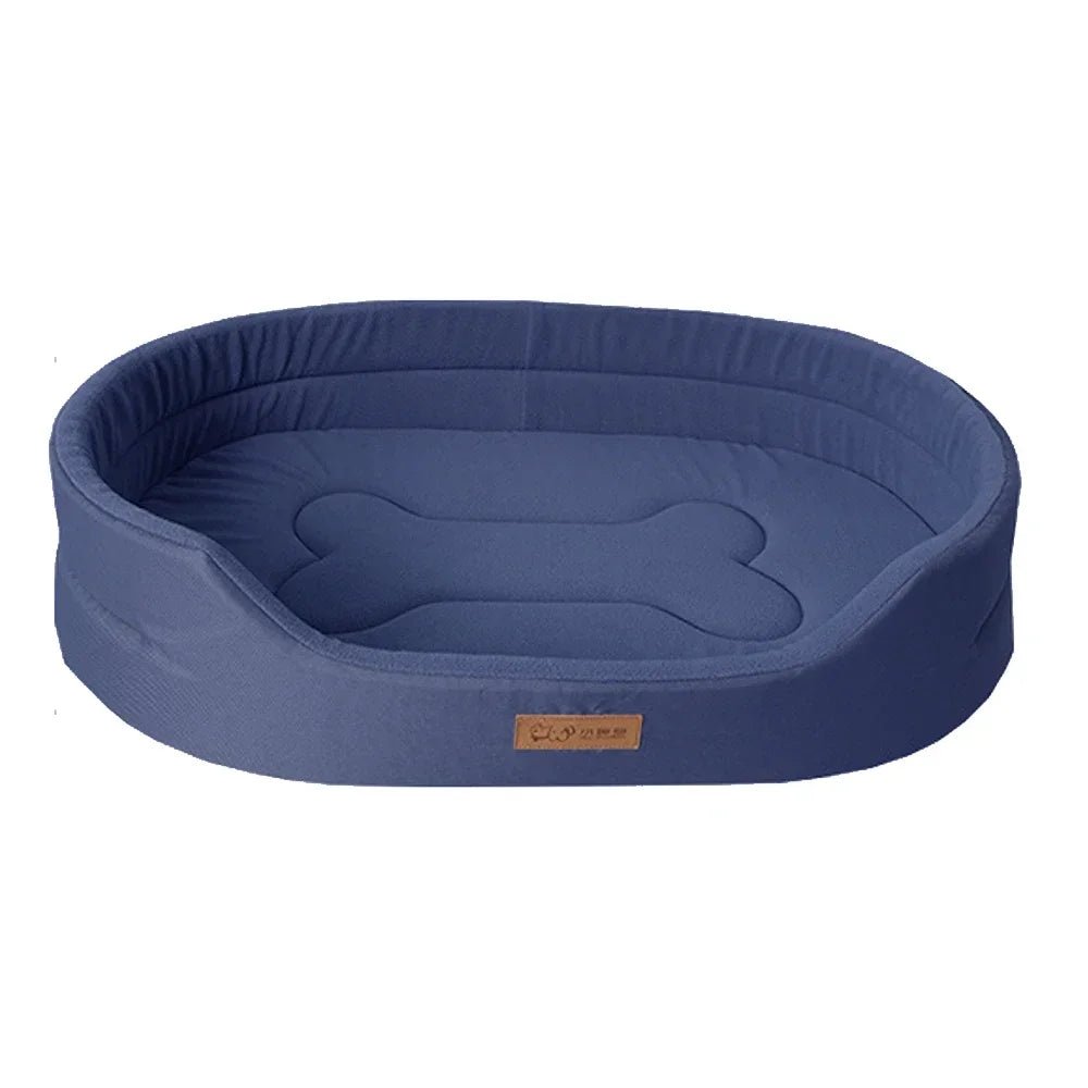 Panier lavable pour chien Oscar et Plume Bleu marine / S