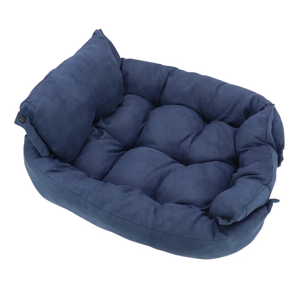 Panier multi-position pour chien Oscar et Plume Bleu / S