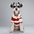 Charger l'image dans la visionneuse de la galerie, Polo rayures pour petit chien de Oscar et Plume, élégant et confortable pour les aventures quotidiennes

