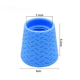 Load image into Gallery viewer, Pommeau de Douche Portable en Silicone Pour chien Oscar et Plume Bleu
