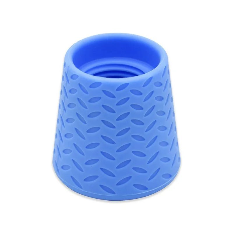 Pommeau de Douche Portable en Silicone Pour chien Oscar et Plume Bleu