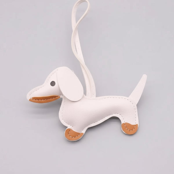 Porte-clés Chien Teckel - Accessoire Mode Pour Fans De Teckel, Acrylique Coloré, Cadeau Mignon Anniversaire Noël