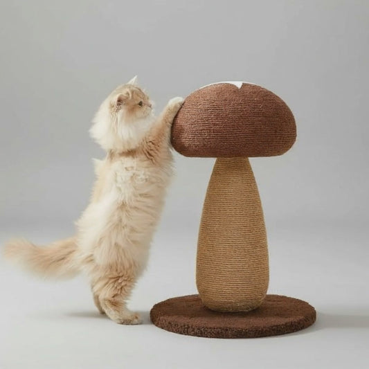 Arbre à Chat Design Champignon En Sisal