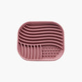 Charger l'image dans la visionneuse de la galerie, Gamelle anti-glouton silicone rose pour ralentir la vitesse d'alimentation des chiens et chats
