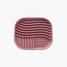 Gamelle anti-glouton silicone rose pour ralentir la vitesse d'alimentation des chiens et chats