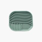 Gamelle anti-glouton silicone Oscar et Plume vert avec compartiments et rainures pour ralentir repas