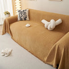 Housse de canapé en beige pour la protection canapé chat et chien, avec un design moderne et élégant