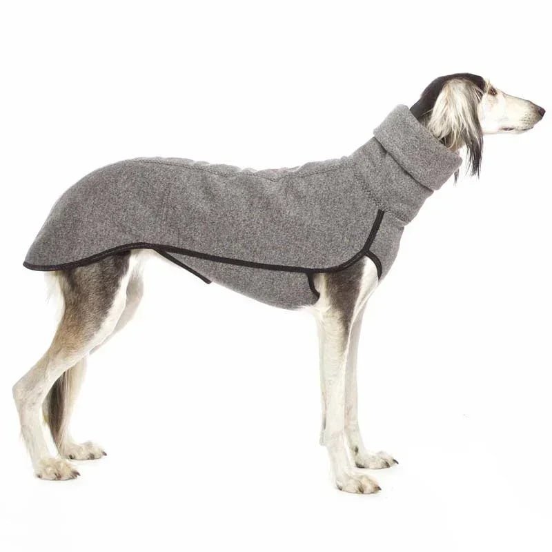 Pull chaud à col haut pour chien Oscar et Plume Noir / S