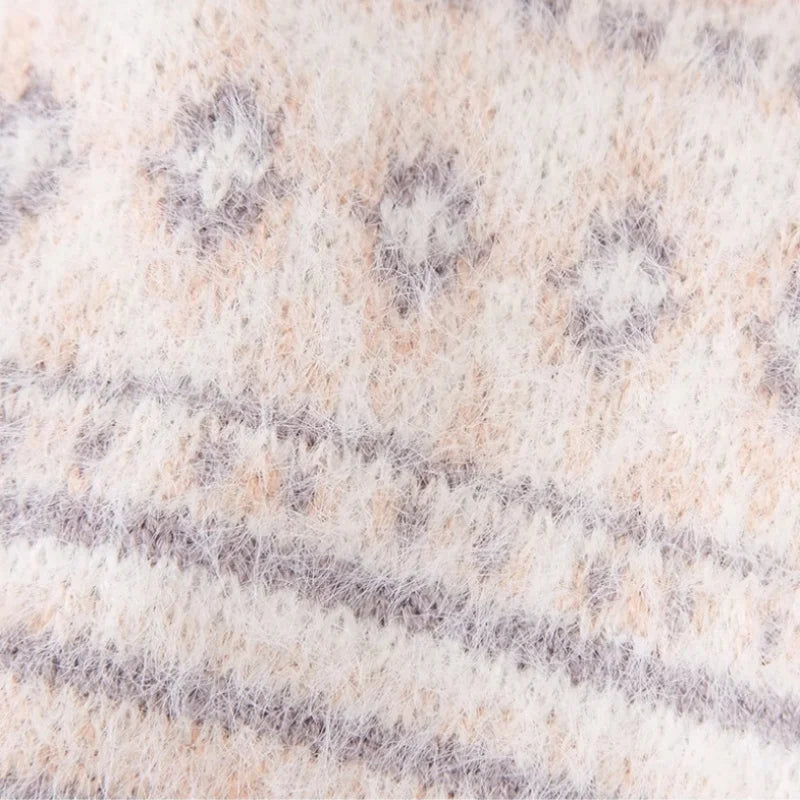 Pull chaud pour chien avec motif doux et doux en laine pour l'hiver