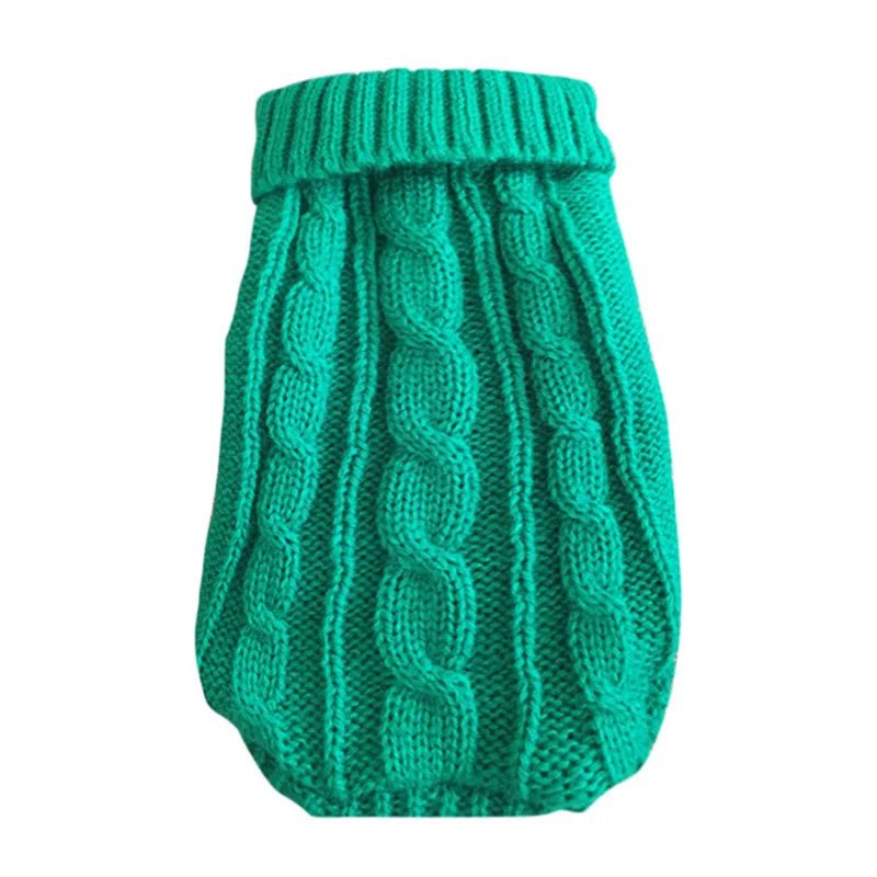 Pull pour petit et moyen chien Oscar et Plume Vert / XS (0.5-1.5 kg)