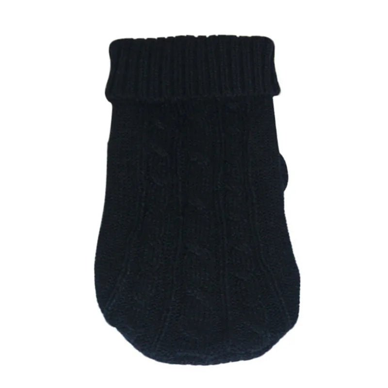 Pull pour petit et moyen chien Oscar et Plume Noir / XS (0.5-1.5 kg)