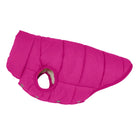 Veste chaude pour chien rose fuchsia matelassée avec ouverture pour pattes de la marque Oscar et Plume
