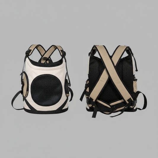 Sac à dos chien respirant avec bretelles ajustables pour transporter votre animal confortablement