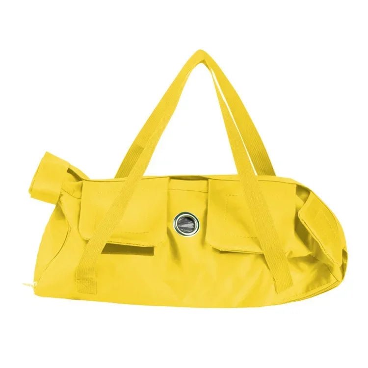 Sac à dos de voyage pour chat ou petit chien Oscar et Plume Jaune / S (2-3kg)