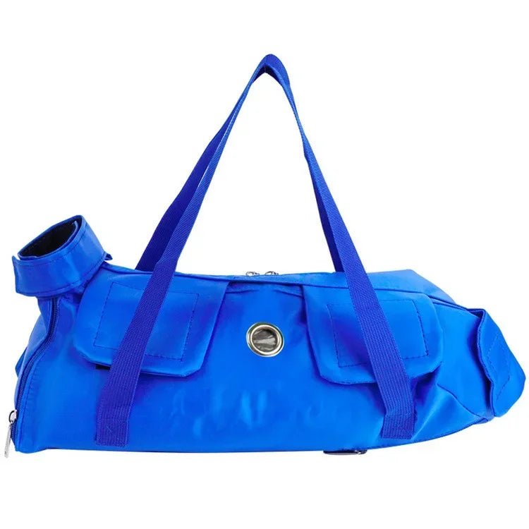 Sac à dos de voyage pour chat ou petit chien Oscar et Plume Bleu / S (2-3kg)