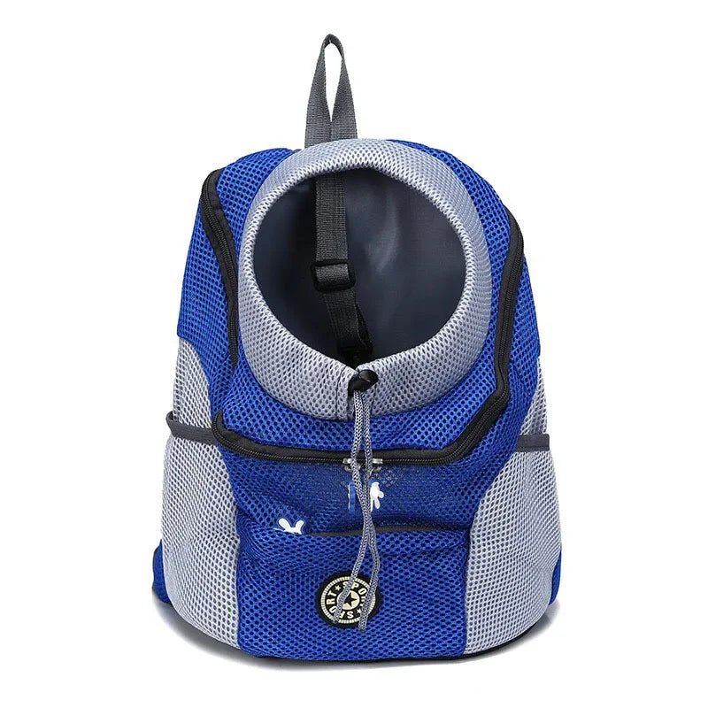 Sac à dos pour petit et moyen chien Oscar et Plume Bleu / S : (0-3 kg)