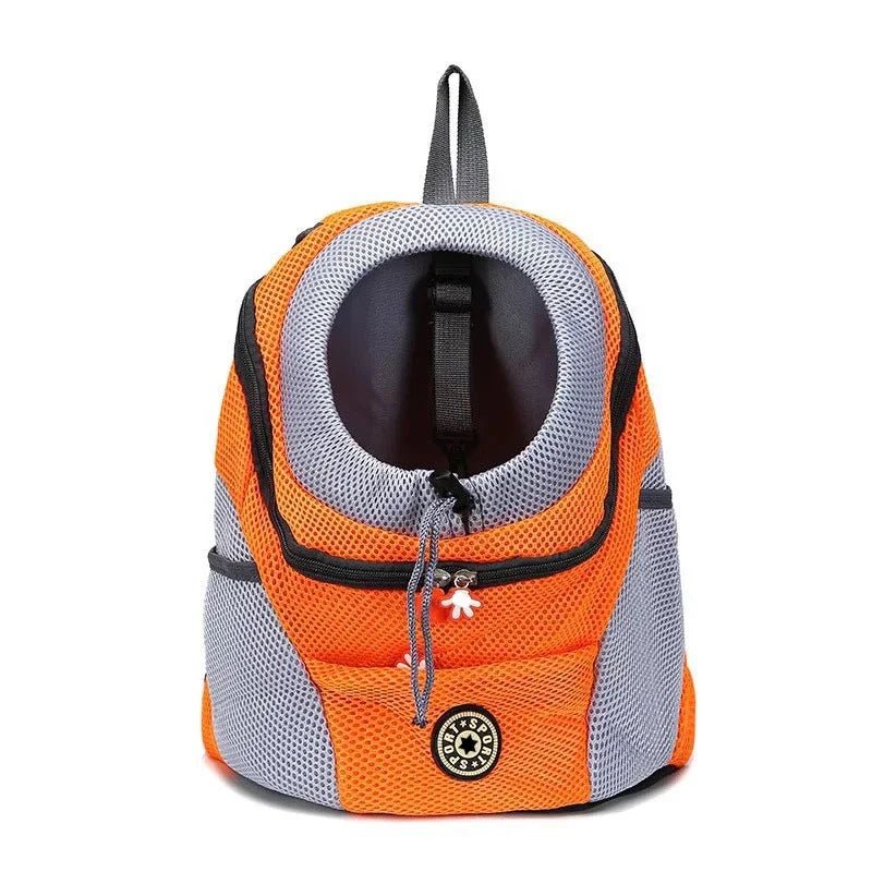 Sac à dos pour petit et moyen chien Oscar et Plume Orange / S : (0-3 kg)