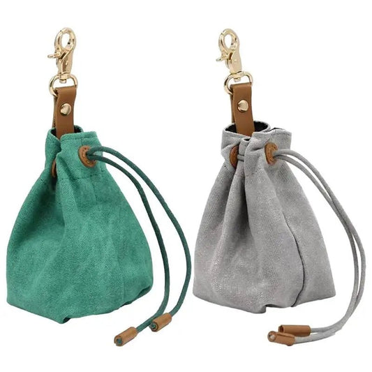 Sac à friandises pour chien Oscar et Plume Vert