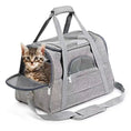 Load image into Gallery viewer, Sac de transport Oscar et Plume Gris foncé
