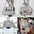 Load image into Gallery viewer, Sac de transport Oscar et Plume Gris foncé
