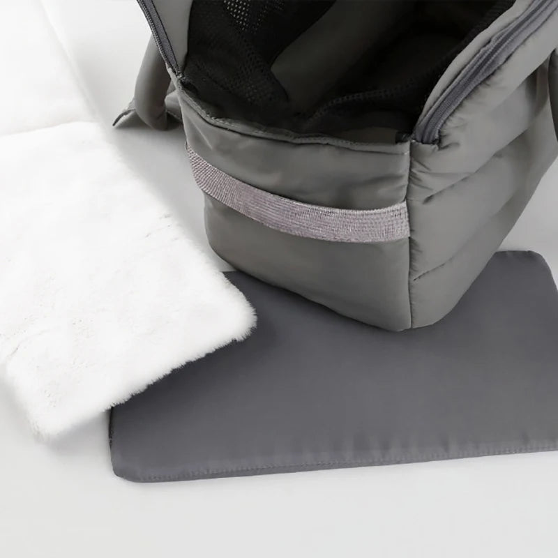 Sac de transport chaud pour petit chien avec doublure douce et rembourrage confortable