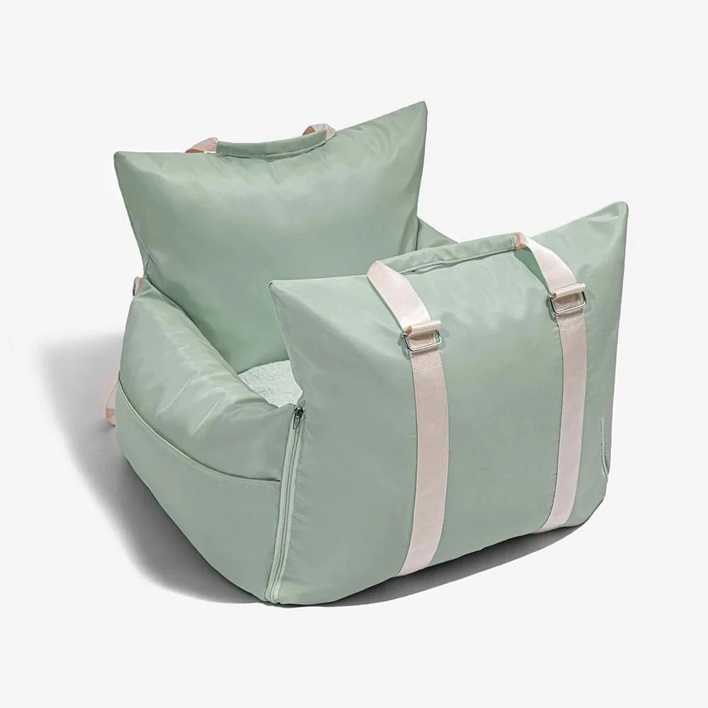 Sac de transport imperméable pour siège de voiture Oscar et Plume Vert clair