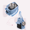 Load image into Gallery viewer, Sac De Transport Pour Chien et Chat Oscar et Plume Gris
