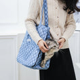 Load image into Gallery viewer, Sac De Transport Pour Chien et Chat Oscar et Plume Gris
