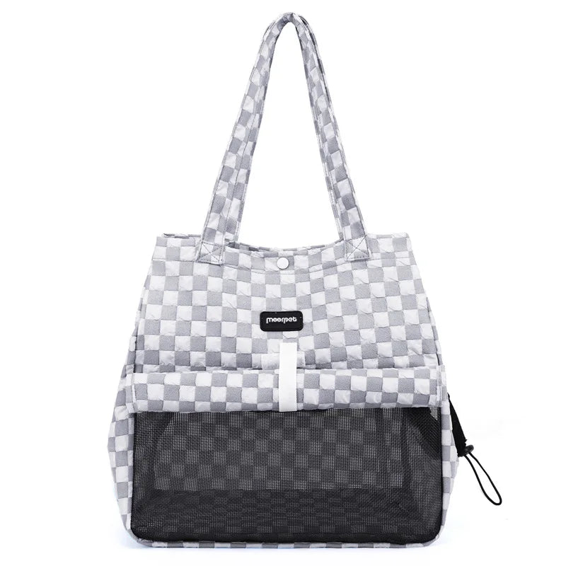 Sac De Transport Pour Chien et Chat Oscar et Plume Gris