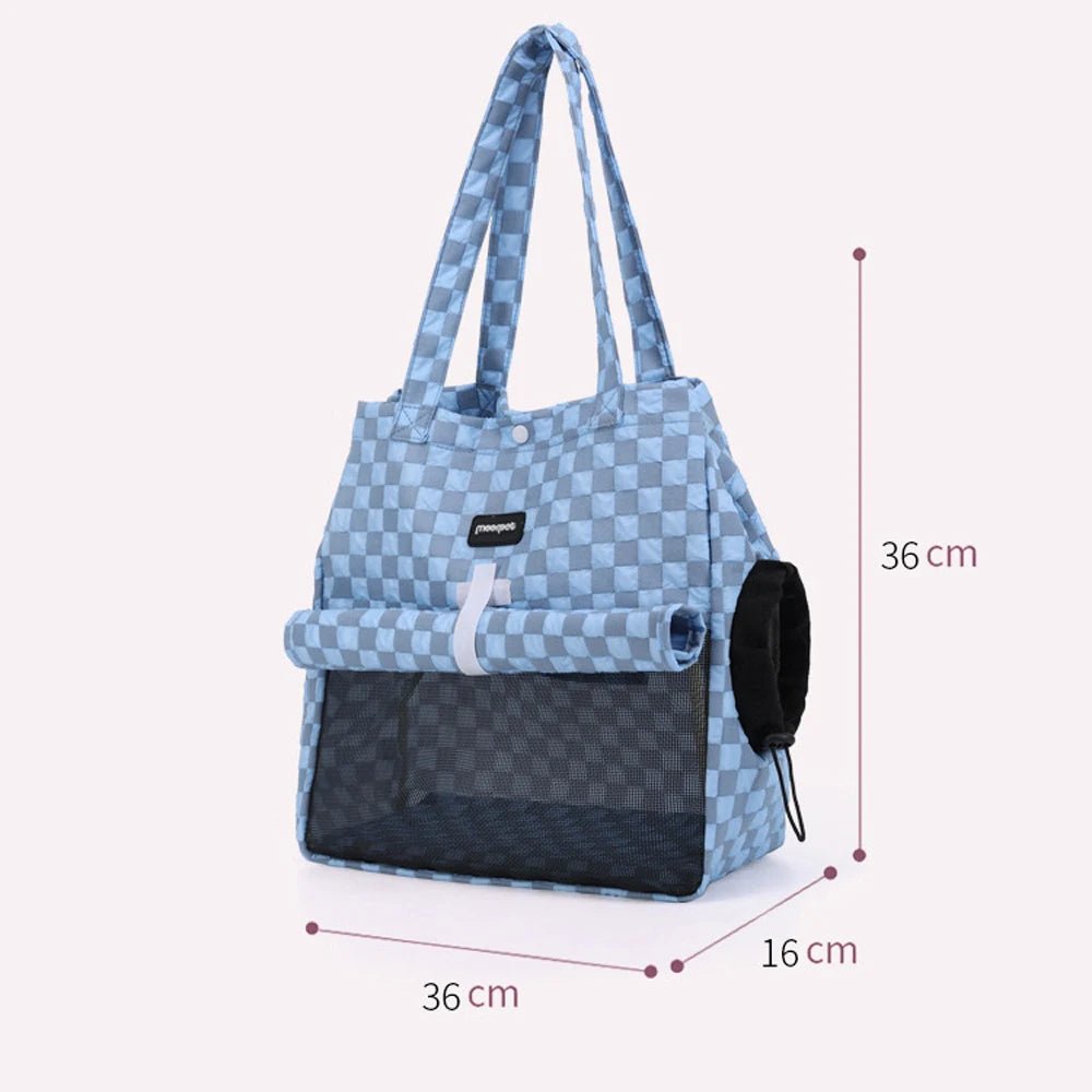 Sac De Transport Pour Chien et Chat Oscar et Plume Gris