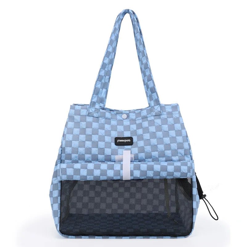 Sac De Transport Pour Chien et Chat Oscar et Plume Bleu