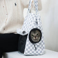 Bild in Galerie-Betrachter laden, Sac De Transport Pour Chien et Chat Oscar et Plume Gris
