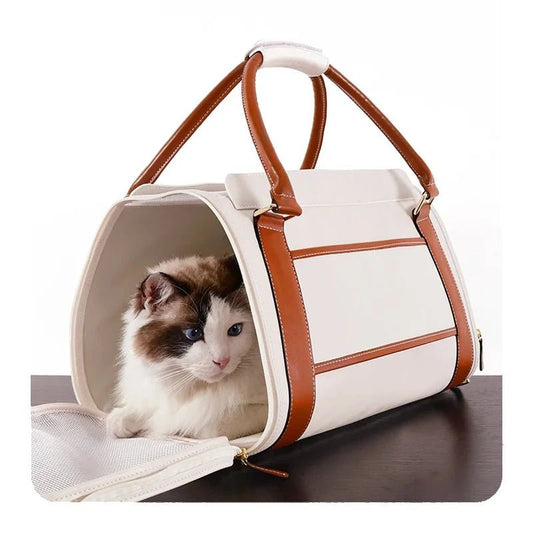 Sac de transport valise pour petit chien et chat - Oscar et Plume