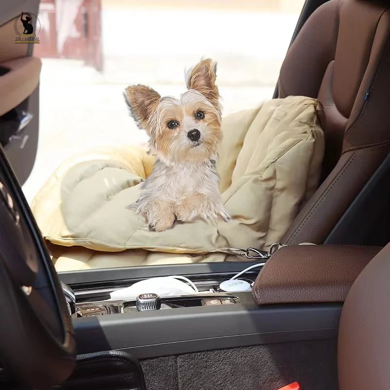 Sac de voyage pour petit chien - Les Bonnes Affaires Oscar et Plume Marron clair / S