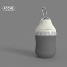 Gourde de voyage pour chien de 400ml avec un crochet pratique pour une utilisation facile