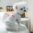 Load image into Gallery viewer, Sweat doux imprimé coeur pour petit chien Oscar et Plume XS
