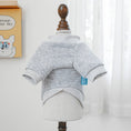 Charger l'image dans la visionneuse de la galerie, Sweat gris pour petit chien Oscar et Plume XS
