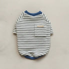 Sweat pour chien teckel à rayures avec poche avant pour le style et le confort