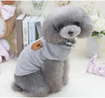 Bild in Galerie-Betrachter laden, T-Shirt Coton pour chien Oscar et Plume Gris / S
