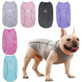 Load image into Gallery viewer, T-shirt fin avec bande réfléchissante pour chien Oscar et Plume Gris clair / XS
