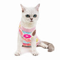 Load image into Gallery viewer, T-Shirt post opération pour chat Oscar et Plume Donut / S
