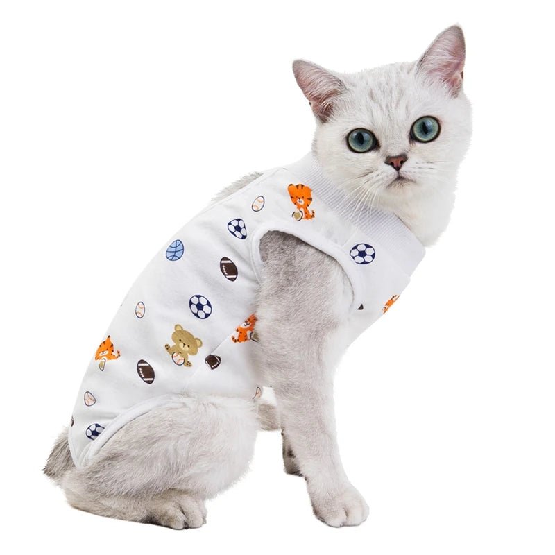 T-Shirt post opération pour chat Oscar et Plume Donut / S