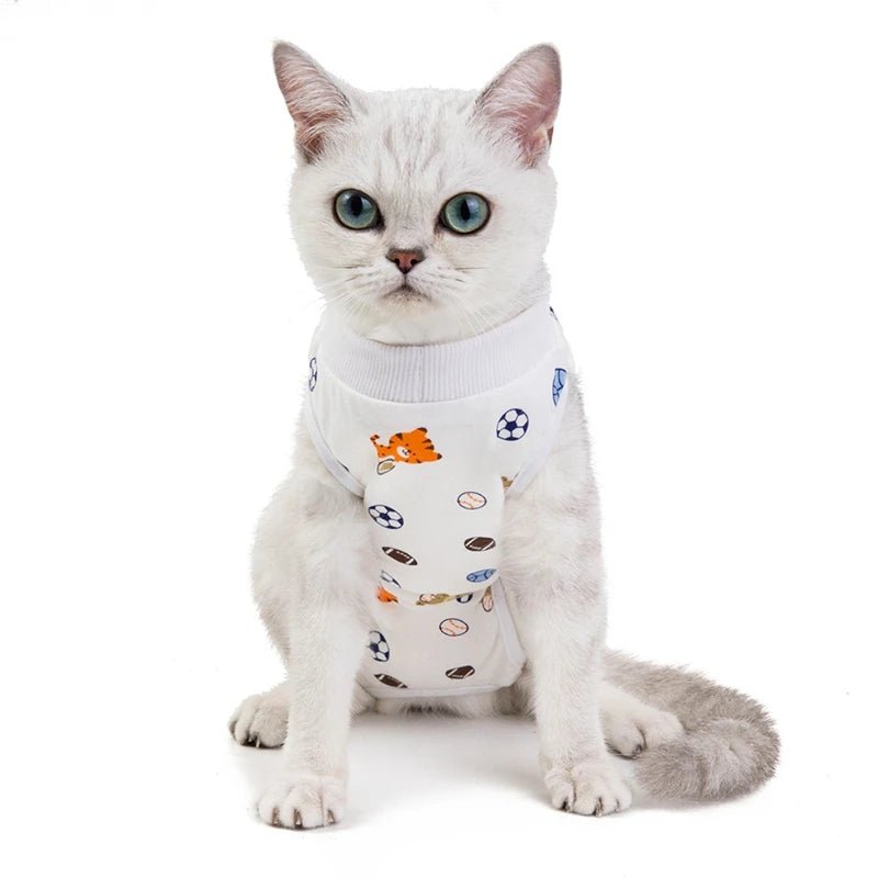 T-Shirt post opération pour chat Oscar et Plume Donut / S