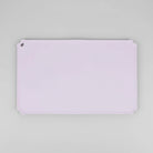 Tapis en silicone pour gamelle de couleur violet clair avec coin percé pour accroche Oscar et Plume