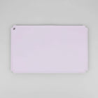 Tapis en silicone pour gamelle de couleur violet clair avec coin percé pour accroche Oscar et Plume