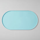 Tapis gamelle chien bleu en silicone antidérapant pour un repas propre et organisé