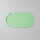 Tapis gamelle chien vert en silicone antidérapant pour protéger le sol des éclaboussures