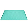 Charger l'image dans la visionneuse de la galerie, Tapis silicone pour gamelle Oscar et Plume Vert clair / 29.5X29.5CM
